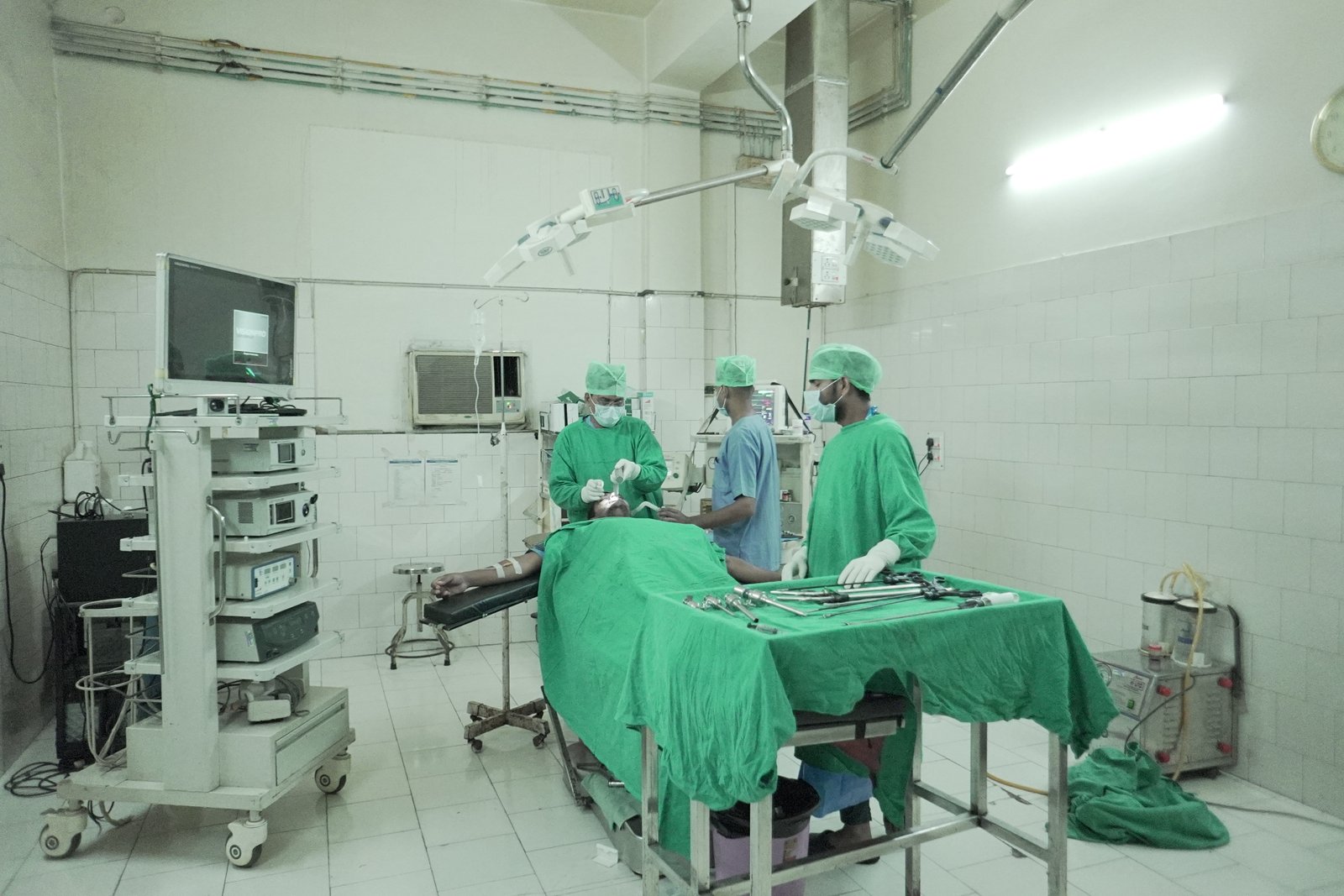 Comfortable patient suites